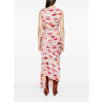 LONG FOND DRESS KISSES