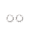 JIL SANDER EARRINGS 731 SILVER