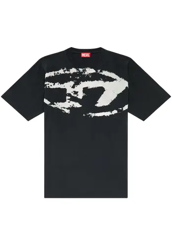DIESEL boxy t-shirt black DIESEL boxy t-shirt black