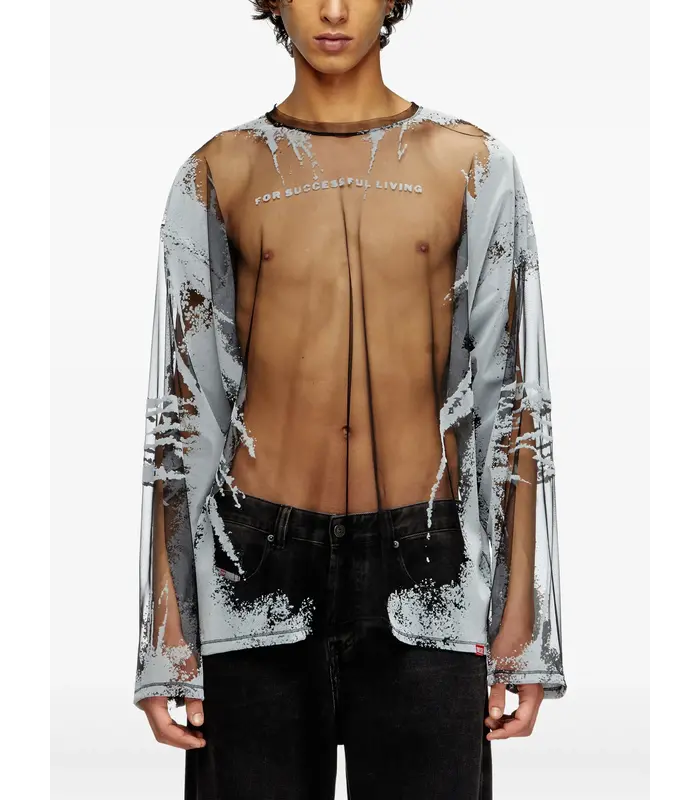 T HASSAN LONGSLEEVE BLACK