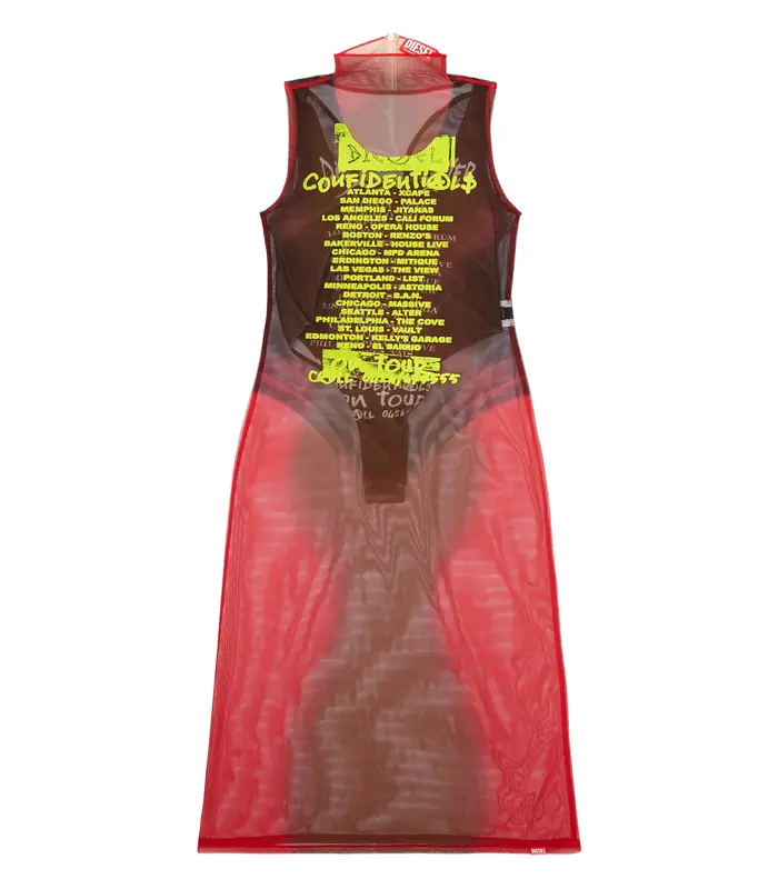 D AGNEC DRESS PINK
