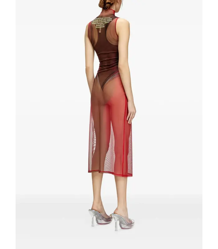 D AGNEC DRESS PINK