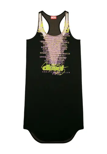 DIESEL d shany long dress black DIESEL d shany long dress black