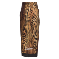 PAREO PRINTED "WOOD" BLACK/BROWN
