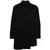 Y-3 COTTON SHIRT BLACK