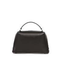 GLAM SLAM EMBROIDERY TRAPEZOID BAG BLACK