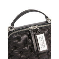 GLAM SLAM EMBROIDERY TRAPEZOID BAG BLACK