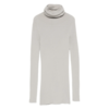 RICK OWENS RIBBED LS TUBE PEARL
