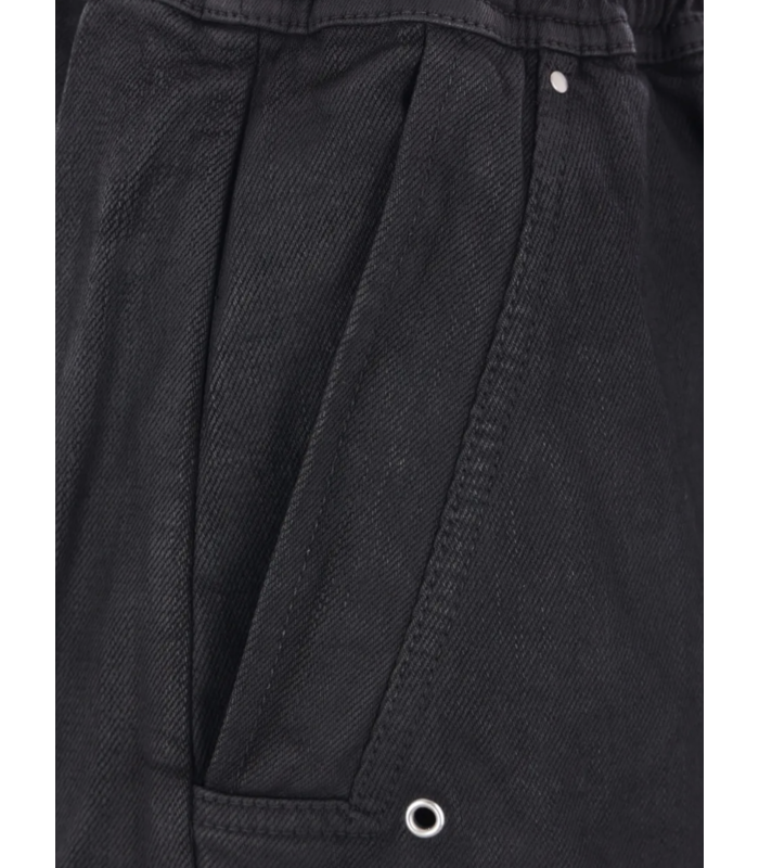 DENIM DOUBLE CARGO JUMBO BELAS BLACK WAX