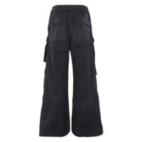 DENIM DOUBLE CARGO JUMBO BELAS BLACK WAX