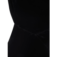 OPEN BACK GOWN BLACK