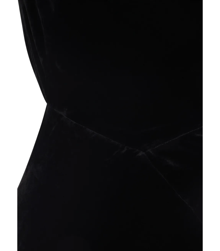 OPEN BACK GOWN BLACK