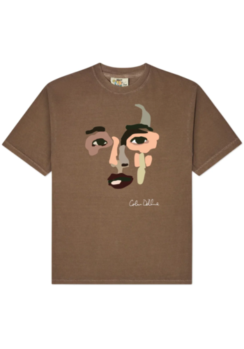 KIDSUPER shaped face tee espresso KIDSUPER shaped face tee espresso