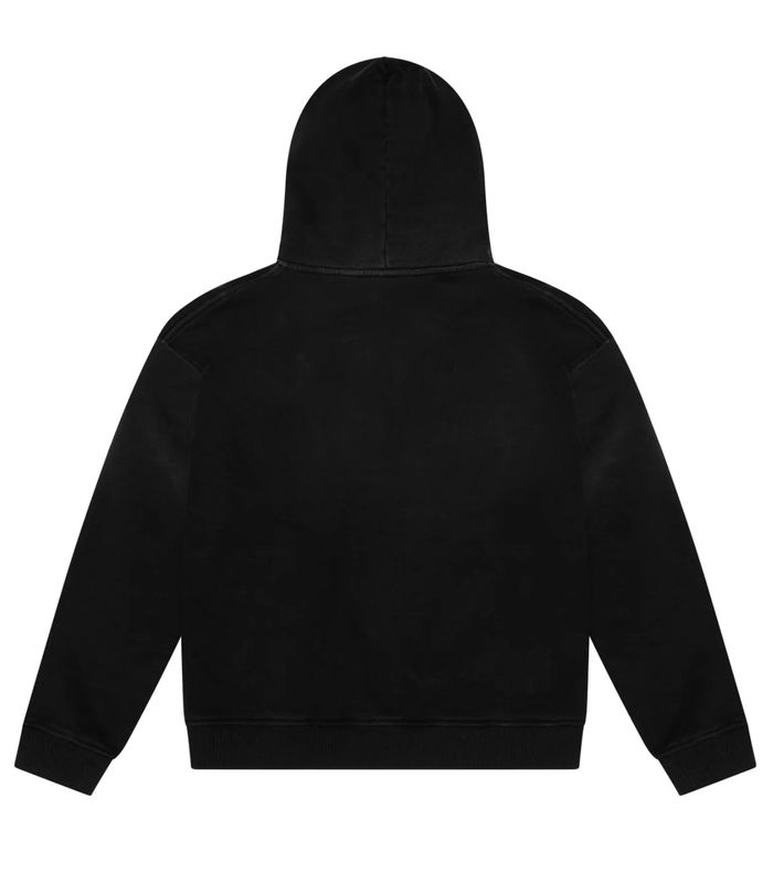 Side Eye Face Hoodie Black
