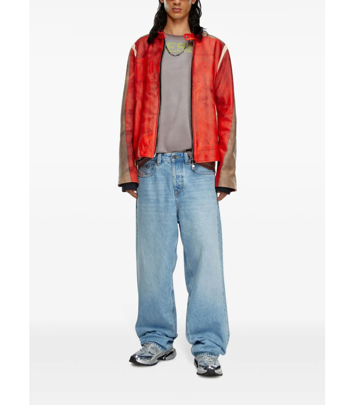 2001 D MACRO DENIM PANTS LIGHT BLUE
