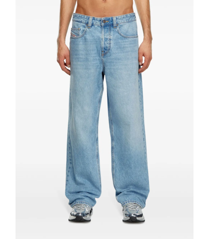 2001 D MACRO DENIM PANTS LIGHT BLUE