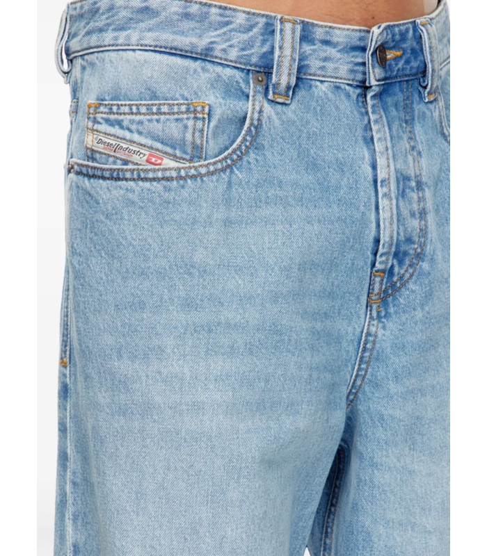 2001 D MACRO DENIM PANTS LIGHT BLUE