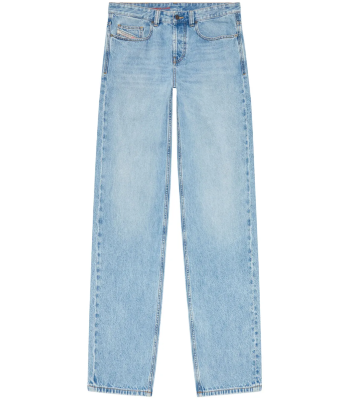 2001 D MACRO DENIM PANTS LIGHT BLUE