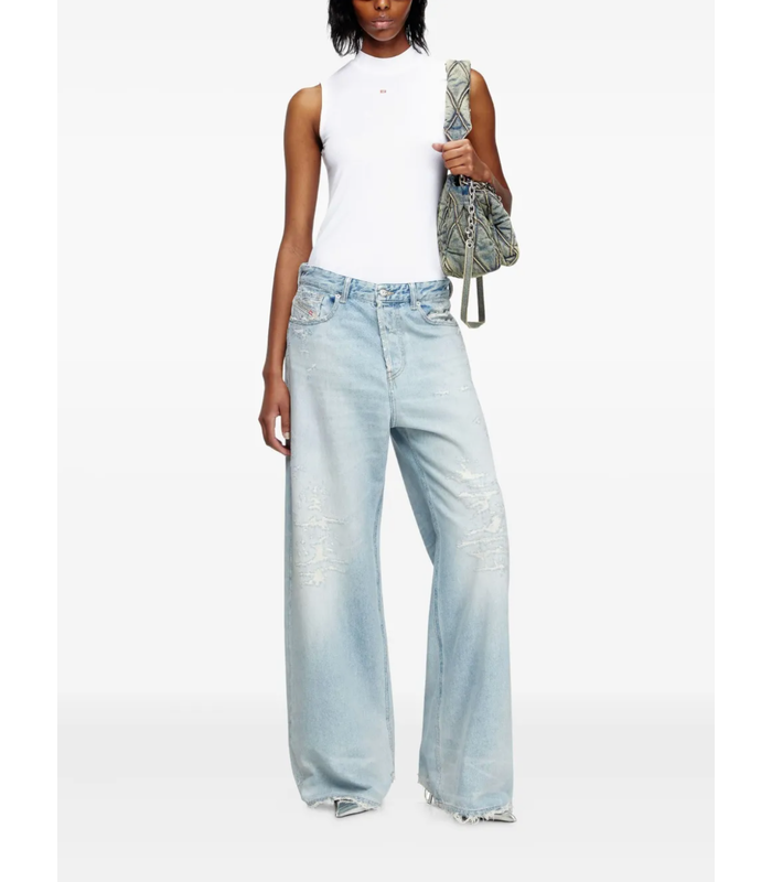 1996 D SIRE DENIM PANTS LIGHT BLUE