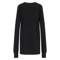 SLASHED LEVEL LS T BLACK