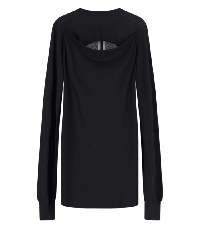 SLASHED LEVEL LS T BLACK