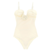 MAGDA BUTRYM SWIMSUIT 07 CREAM