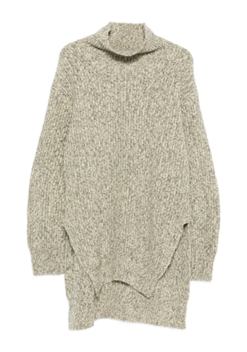 JIL SANDER high neck long sleeve jumper grey JIL SANDER high neck long sleeve jumper grey