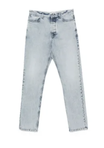 JIL SANDER treated denim blue JIL SANDER treated denim blue