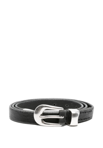 OUR LEGACY 2 cm belt black leather OUR LEGACY 2 cm belt black leather