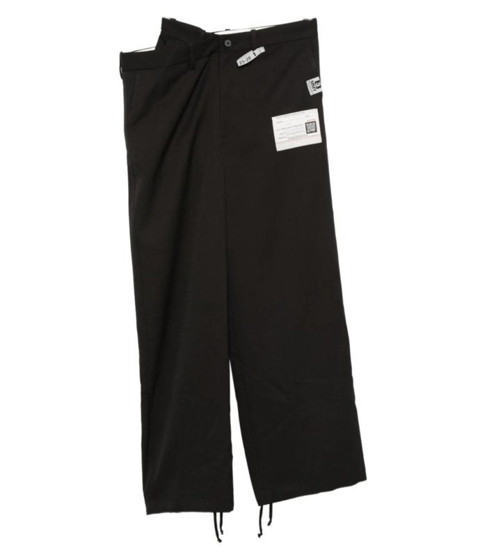 HUGE LAYERED TROUSES BLACK