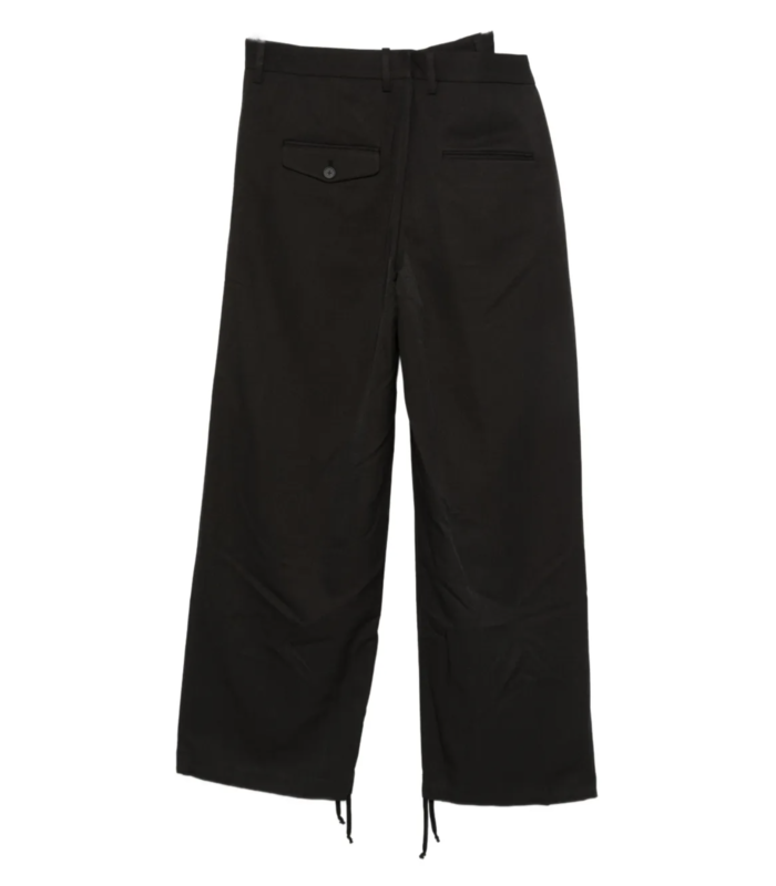 HUGE LAYERED TROUSES BLACK