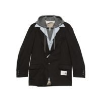 TRIPLE LAYERED JACKET BLACK