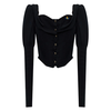 VIVIENNE WESTWOOD BEA CORSET CARDI BLACK