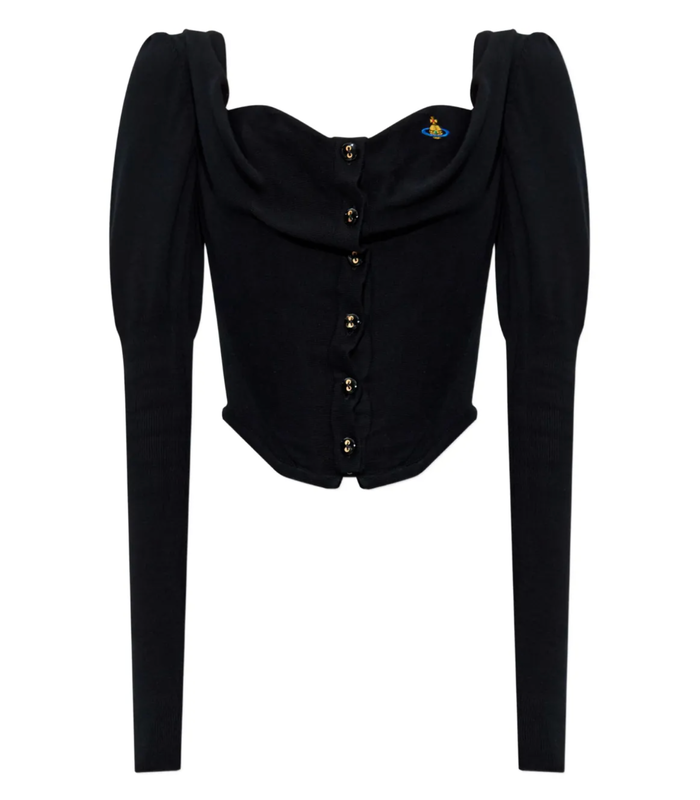 BEA CORSET CARDI BLACK