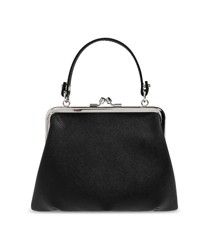GRANNY FRAME PURSE BLACK