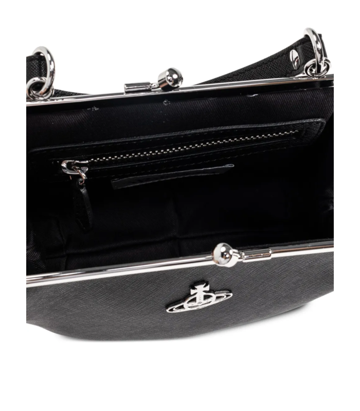 GRANNY FRAME PURSE BLACK