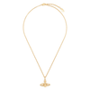 VIVIENNE WESTWOOD MINI BAS RELIEF PENDANT GOLD