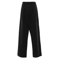 WIDE LEG TRACKPANT BLACK WASHED BLACK ROSE