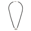 VIVIENNE WESTWOOD MAN MESSALINE CHOKER PLATINUM RUTHENIUM