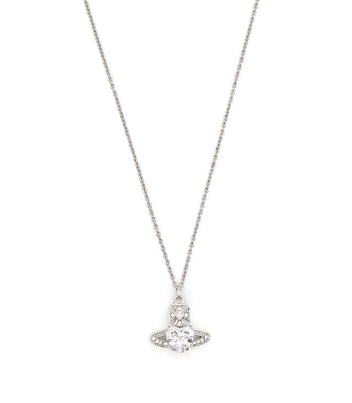 ARIELLA PENDANT PLATINUM WHITE CZ CRYSTAL