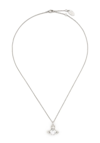 VIVIENNE WESTWOOD ariella pendant platinum white cz crystal VIVIENNE WESTWOOD ariella pendant platinum white cz crystal