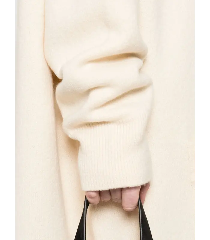LONG FIT CARDIGAN BEIGE