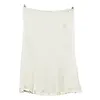 JIL SANDER SKIRT 108 EMB GREIGE