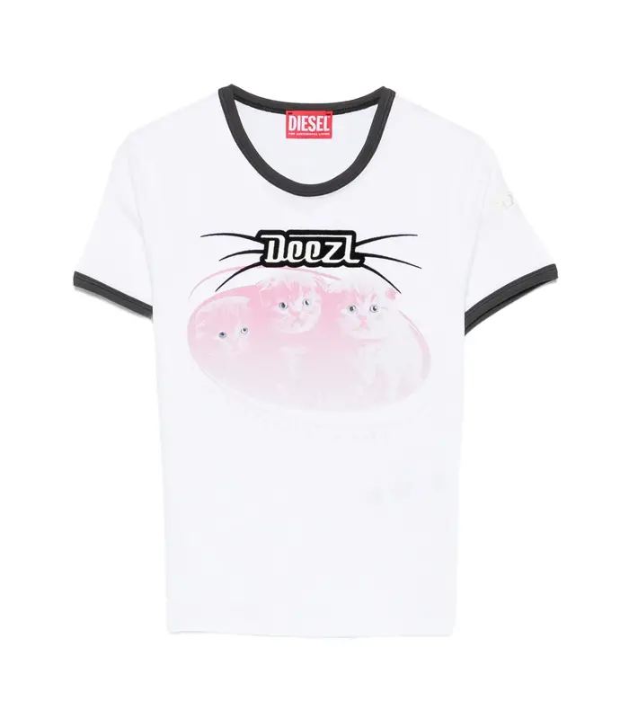 T UNCUTIES LONG R13 TOP WHITE