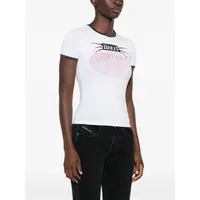 T UNCUTIES LONG R13 TOP WHITE