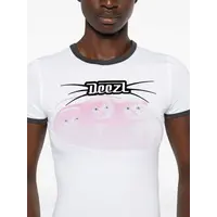 T UNCUTIES LONG R13 TOP WHITE