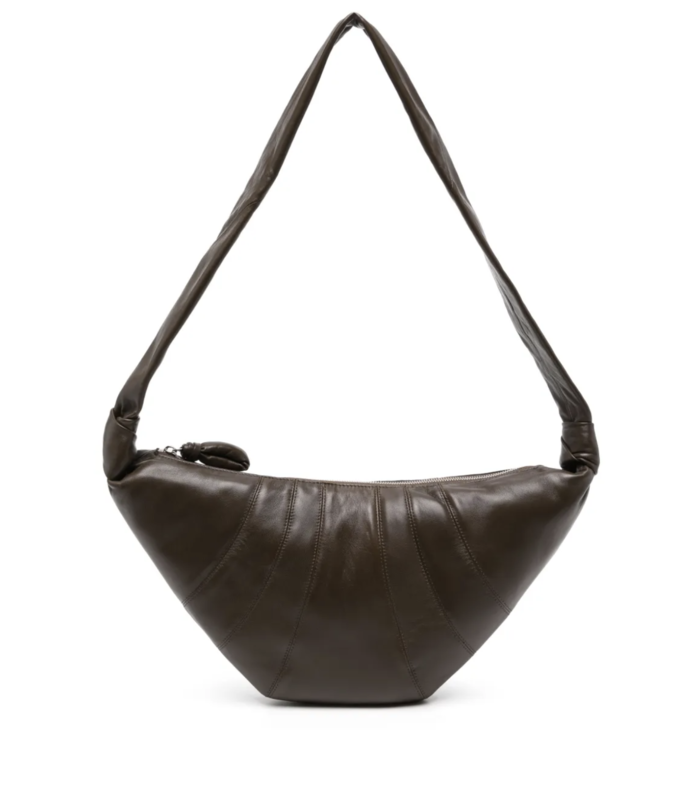 MEDIUM CROISSANT BAG DARK CHOCOLATE
