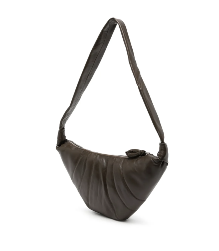 MEDIUM CROISSANT BAG DARK CHOCOLATE