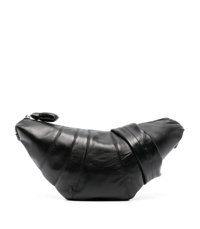 MEDIUM CROISSANT BAG BLACK