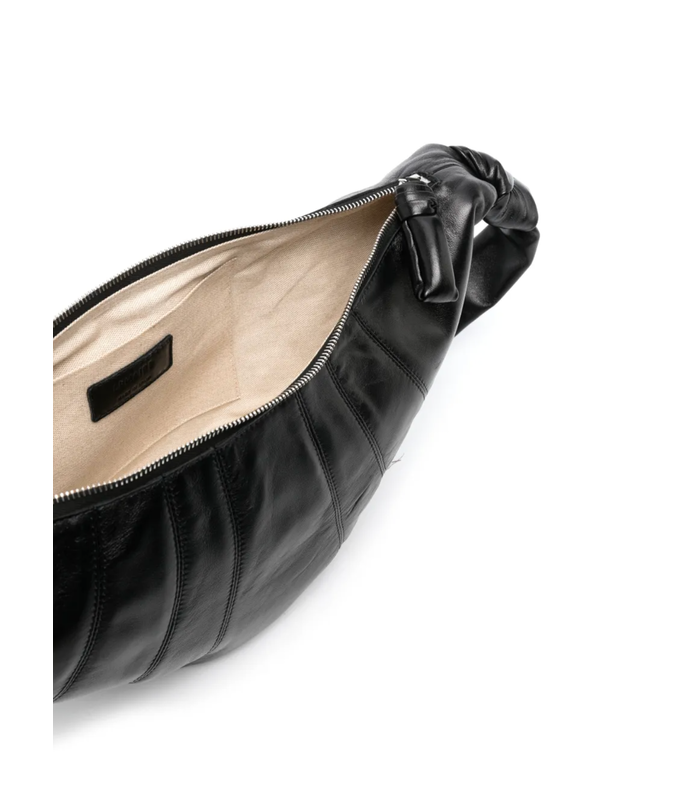 MEDIUM CROISSANT BAG BLACK